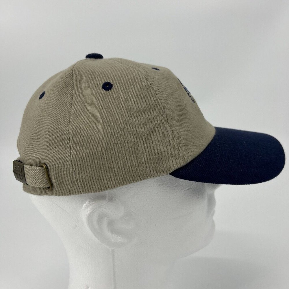 Royal‎ Caribbean International Crown & Anchor Society Strapback Hat Cap Tan NWOT - Picture 8 of 10